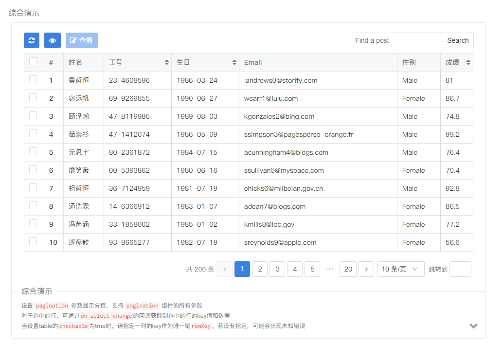 Vue-Blu——组件丰富，样式美观的新兴Vue开源Vue组件